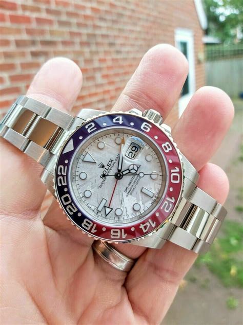 gmt meteorite rolex|Rolex gmt master 2 meteorite.